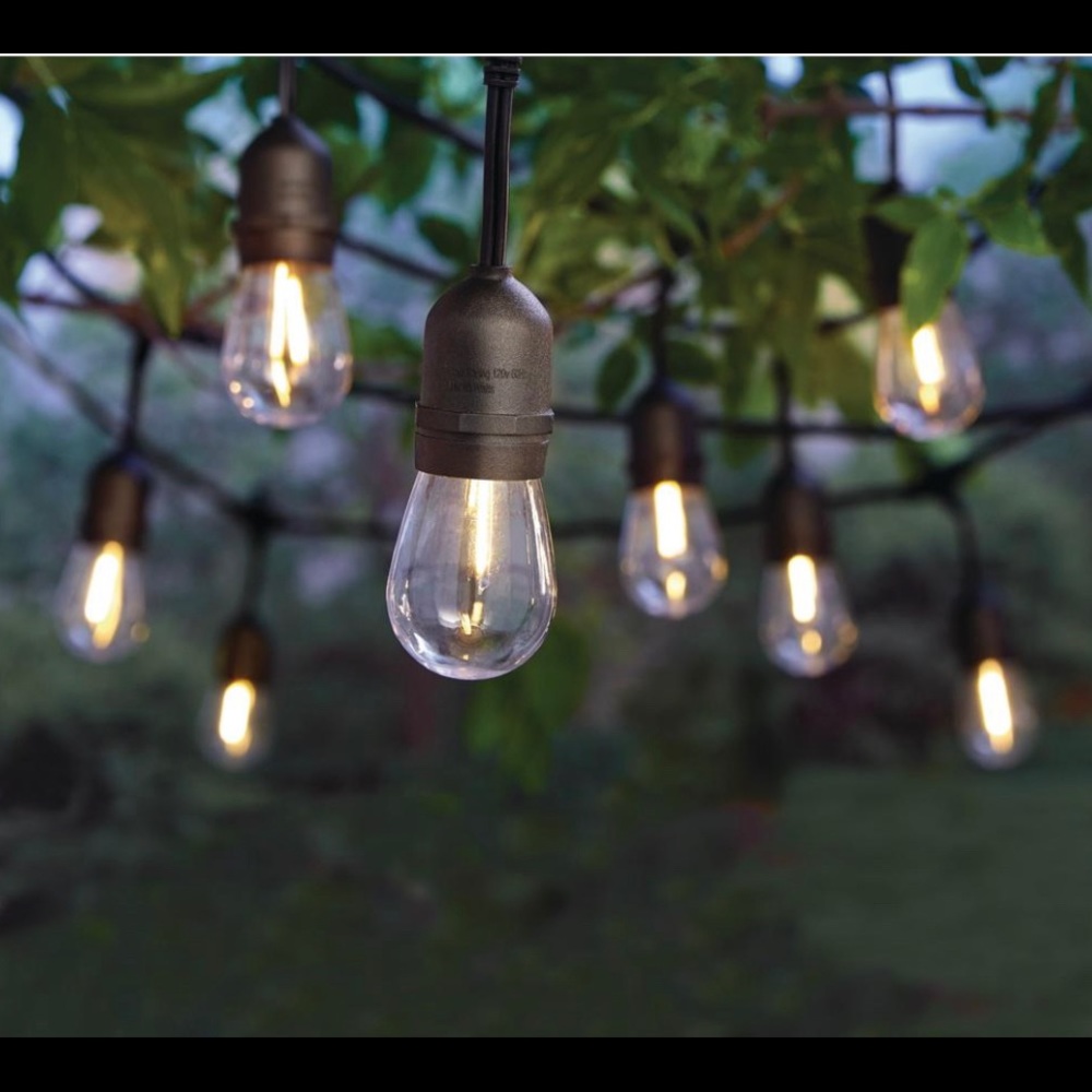 12-Light Indoor/Outdoor 24 ft String Light withLED
